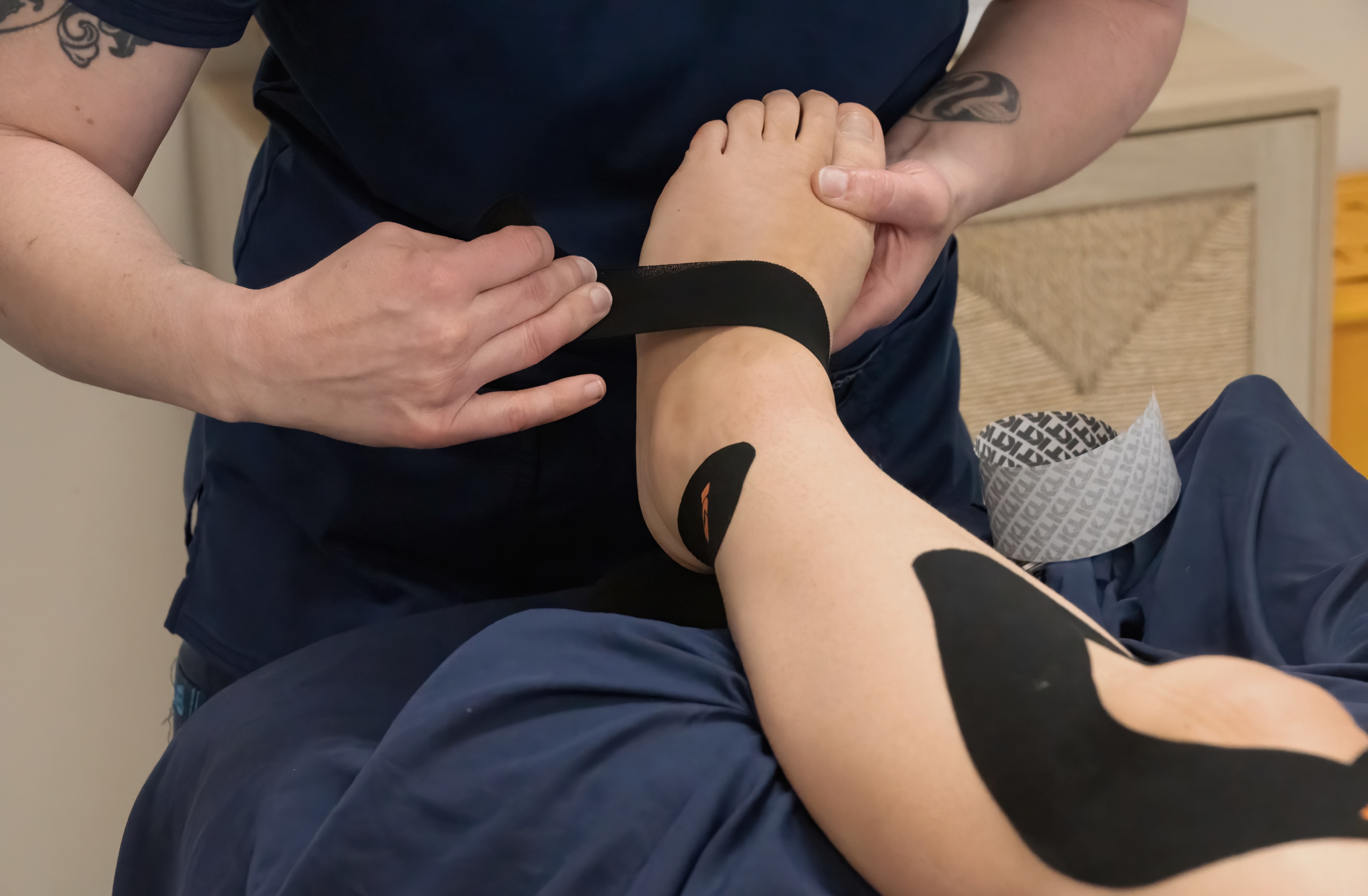 Kinesiology (KT) Taping